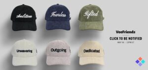 veefriends character cap collection presale