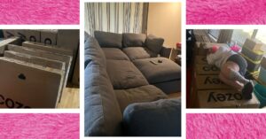 Cozey Ciello XL Couch Reviewer Collage 062024 SOURCE Louryn Strampe