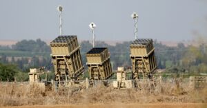 The Lords of Silicon Valley Are Thrilled to Present a ‘Handheld Iron Dome Security GettyImages 1719826926