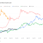 Bitcoin: Price Performance since cycle low: (Source: Glassnode)