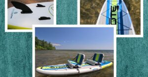 Bote Lowrider Aero Paddleboard SUP Reviewer Collage 092024 SOURCE Scott Gilbertson