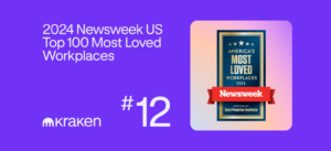 Kraken ranked 12th on Newsweek’s 2024 Top 100 American Most Loved Workplaces List