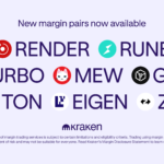 Expanded margin pairs available for RENDER, RUNE, MEW, TURBO, TON, GALA, EIGEN and ZK!