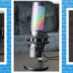 HyperX Quadcast 2 S Microphone Reviewer Collage 112024 SOURCE Eric Ravenscraft